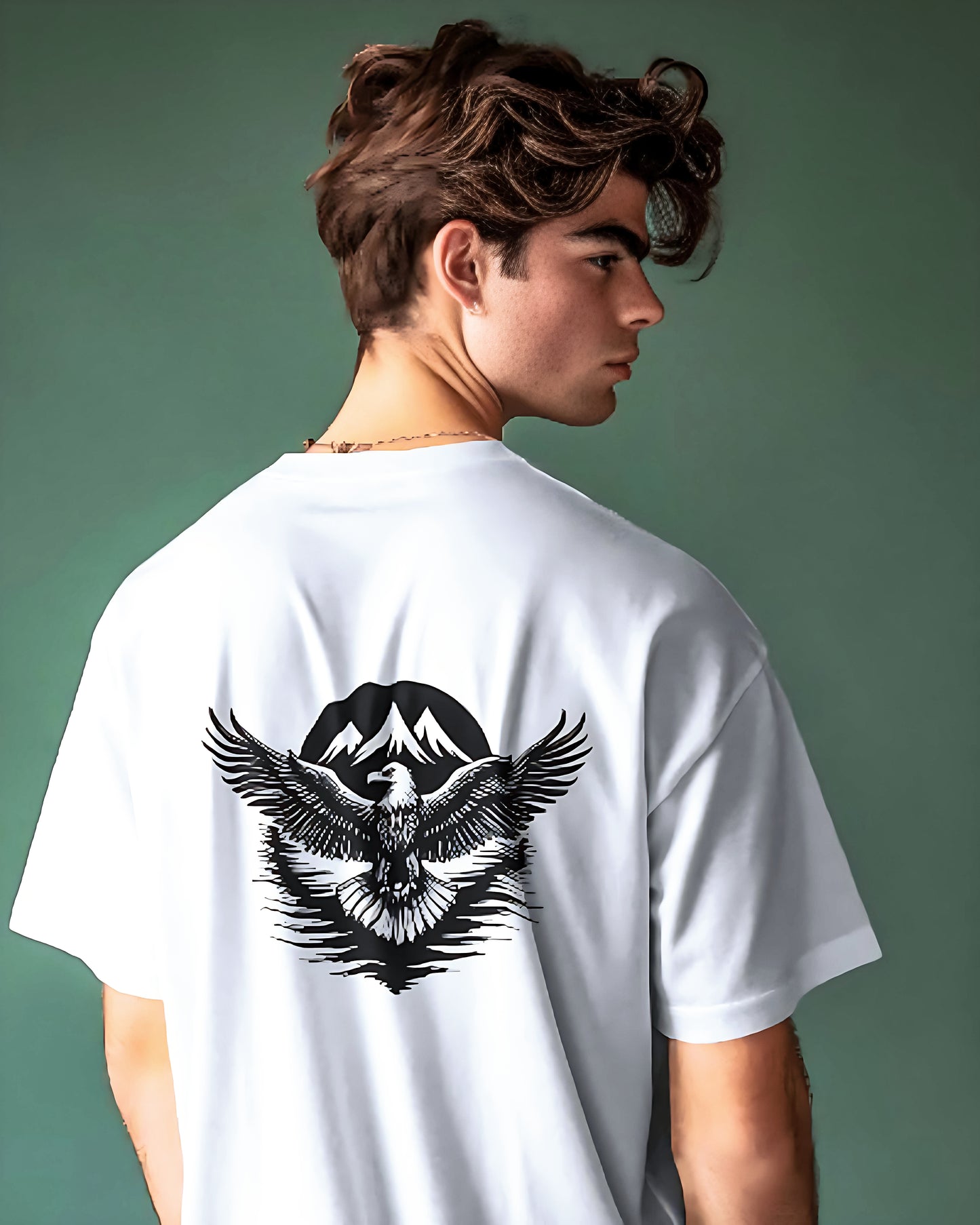 ROHVAYA® Eagle Oversized T-Shirt